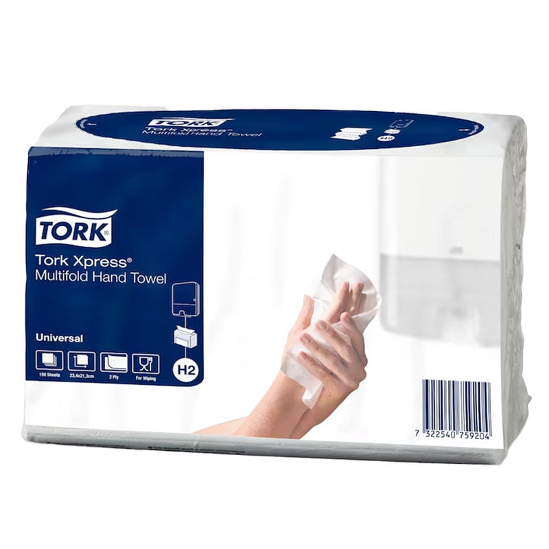 Papirhåndklæder (foldede)