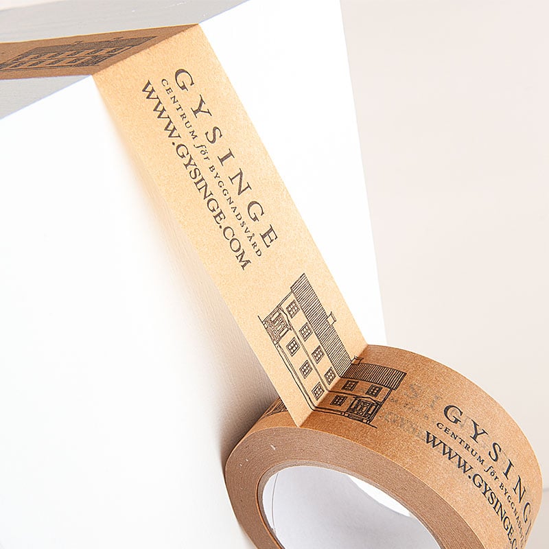 Papirtape med logo