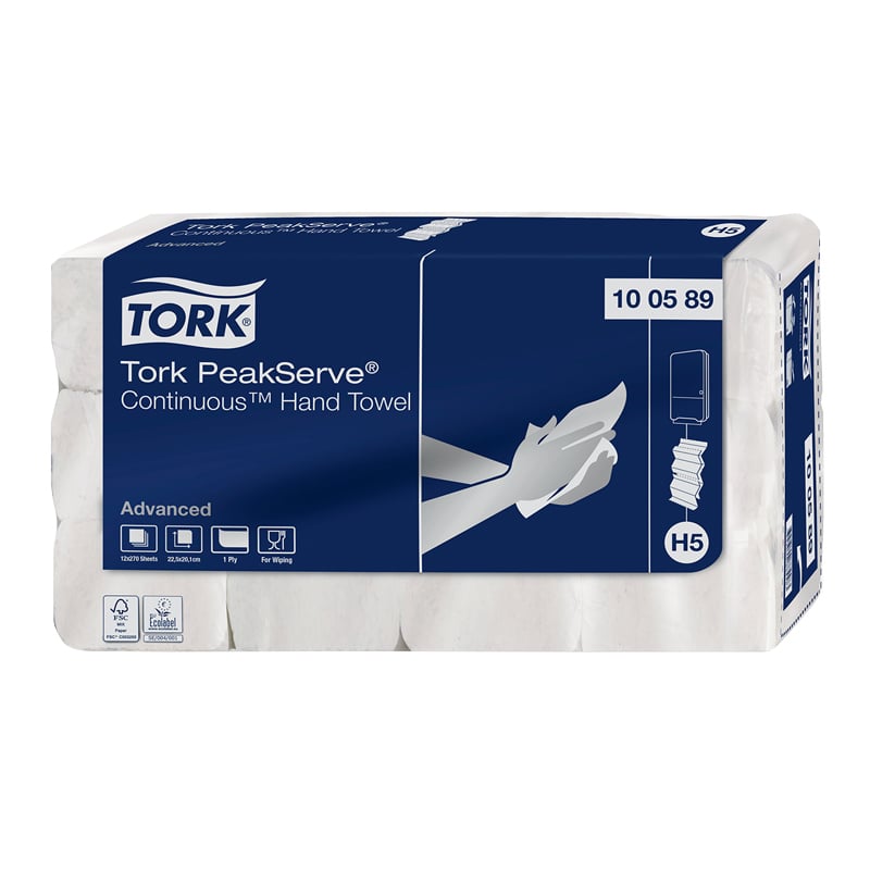 Håndklade Tork PeakServed Continuous Advanced H5 - 2