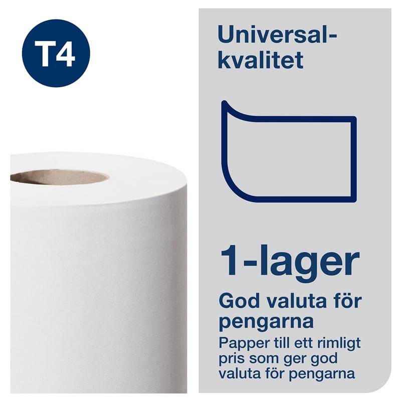 Tork Toiletpapir Universal – 1-lag T4 - 2