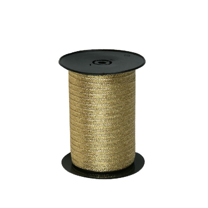 Gavebånd Glittex metallic Guld - 1