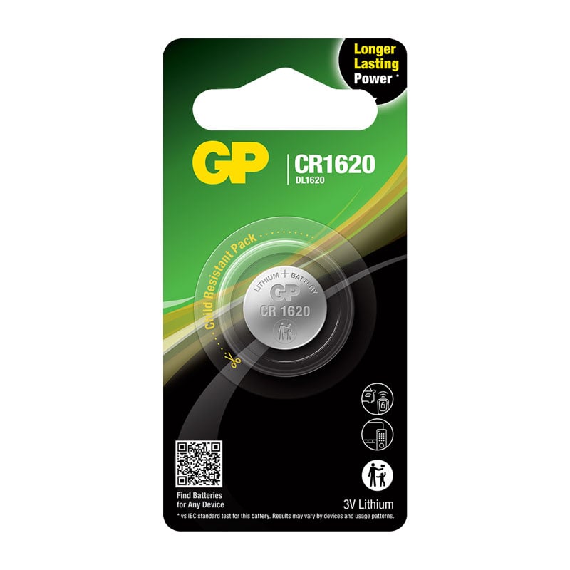 Batteri knapcelle Lithium. - 1