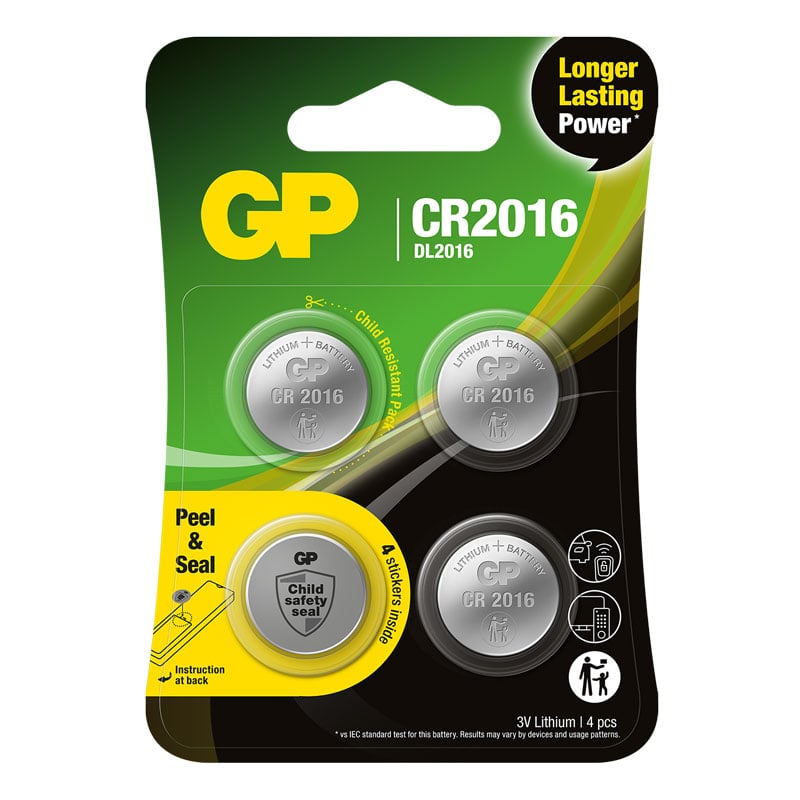 Batteri knapcelle Lithium. - 2