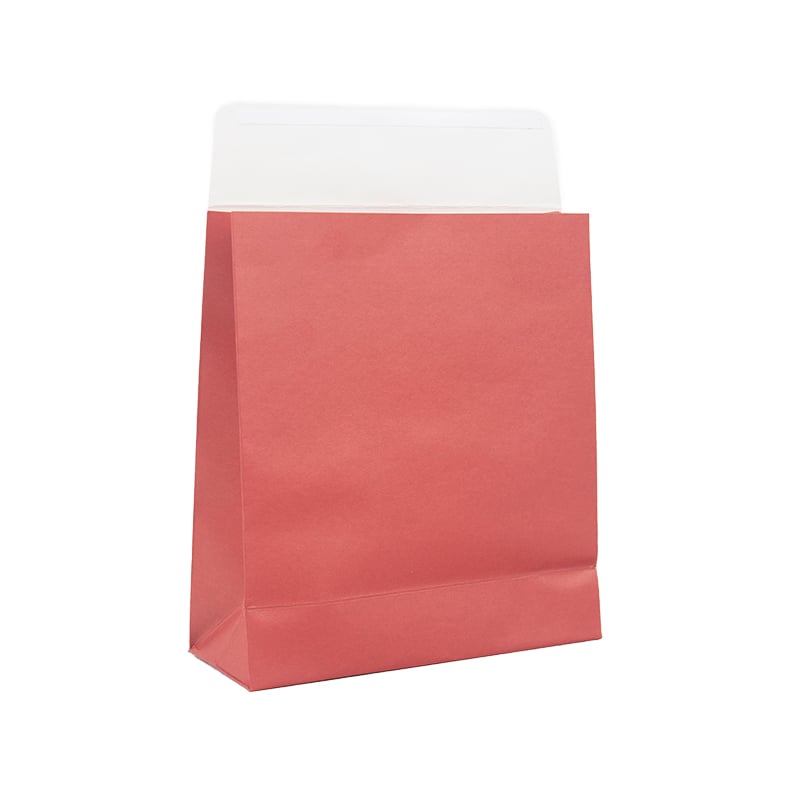 Gavepose med tapelukning rød - 2