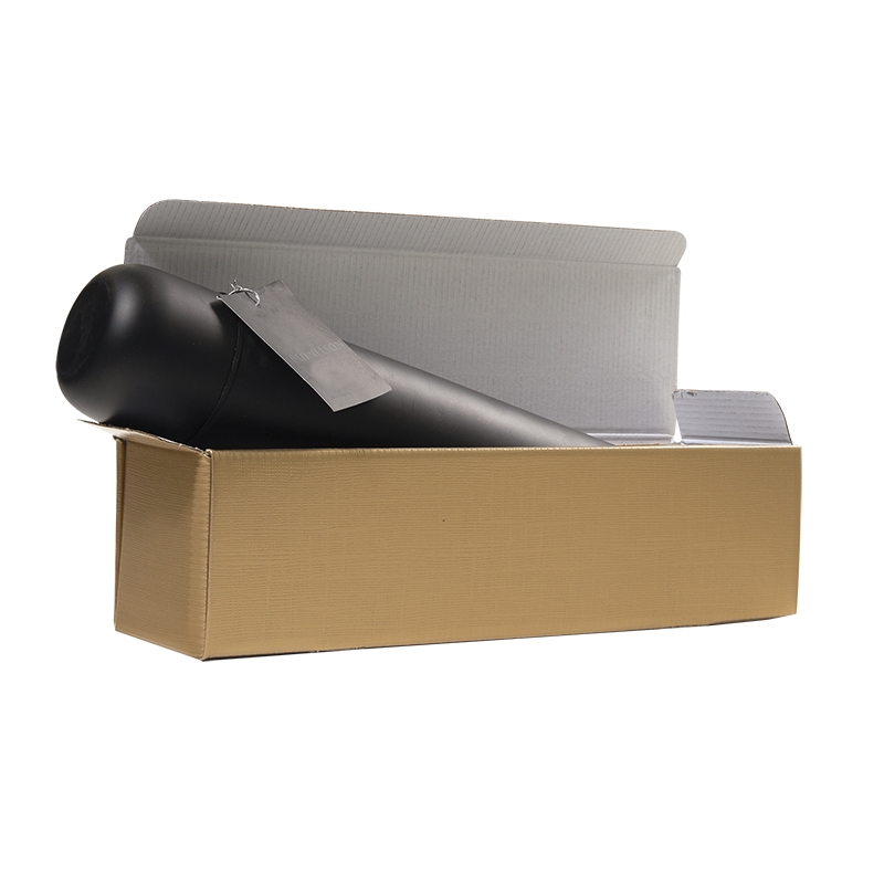 Gaveæsker til flasker liniepræget guld fra 1 til 3 flasker - 4