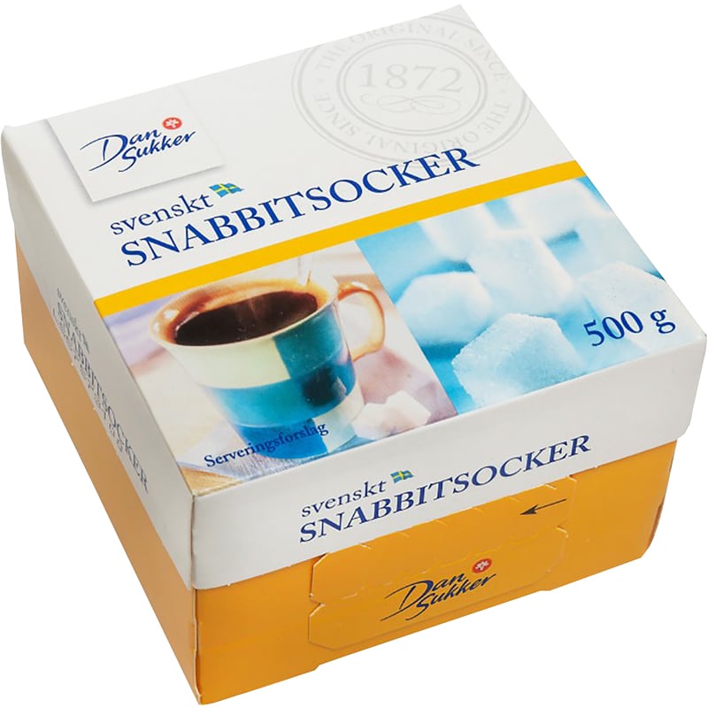 Hugget sukker i æske - 1