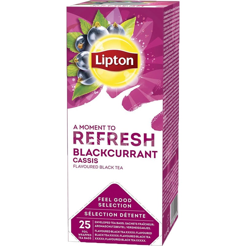 Lipton Te Blackcurrant Stor pakke - 1