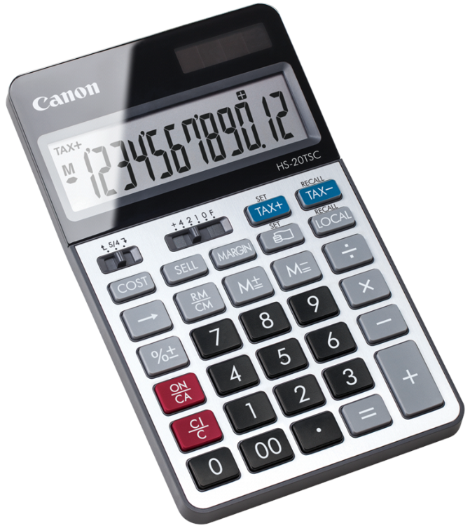 Lommeregner Canon HS-20TSC - 1