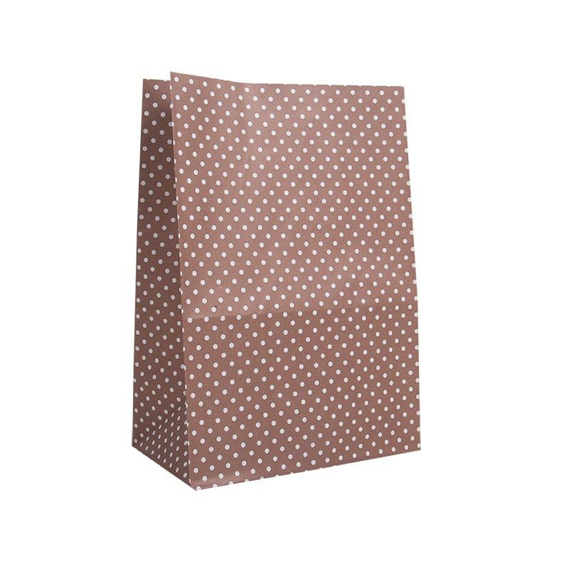 Sos-pose brun prikket