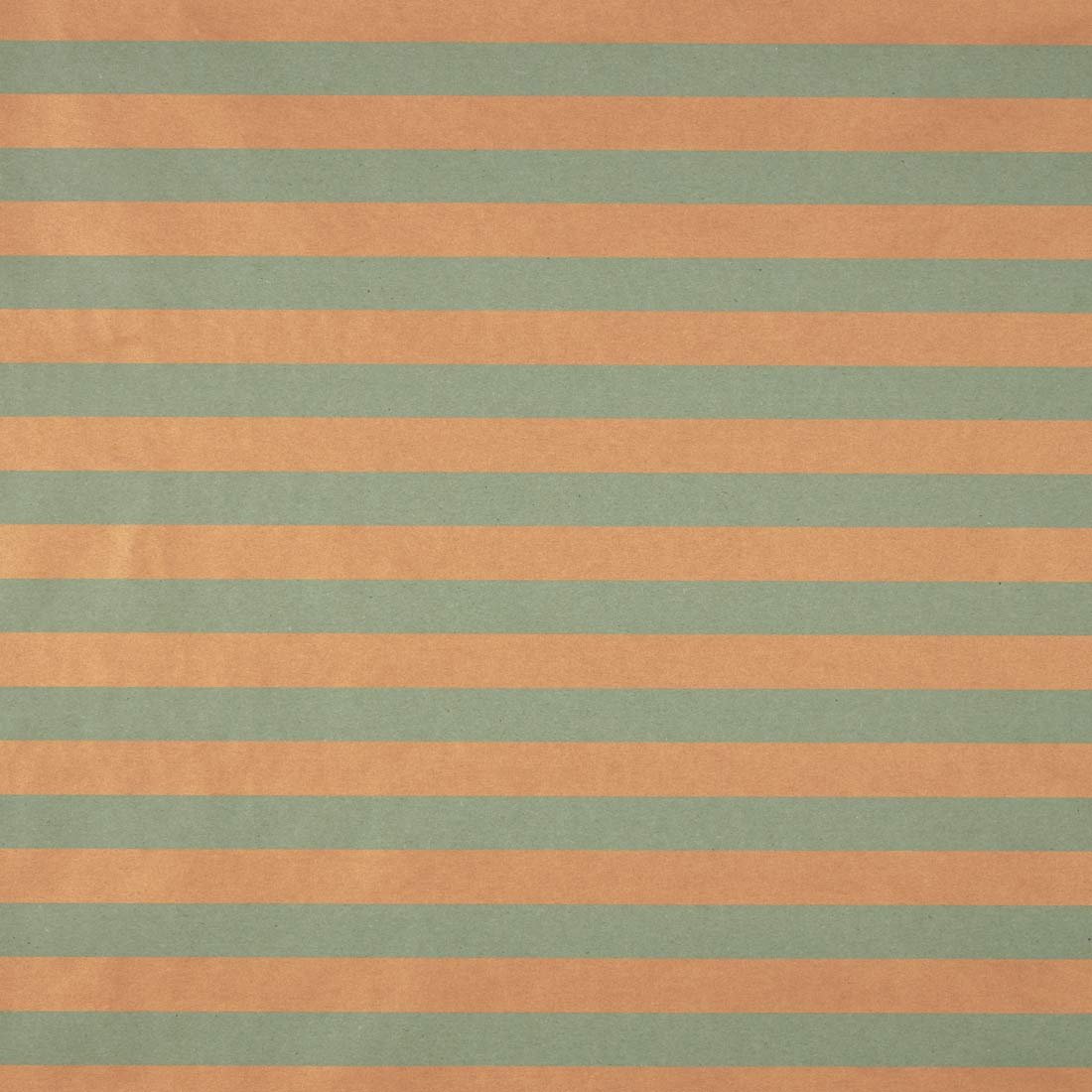 Gavepapir Stripes dust green/copper