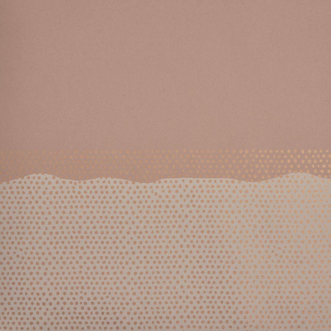 Gavepapir Half Dots Rosa
