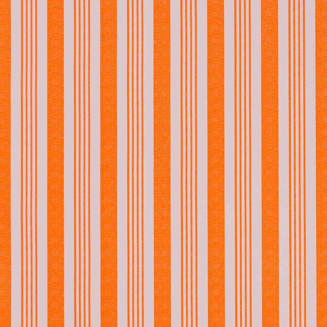 Gavepapir French Stripe Orange UDSALG - 1