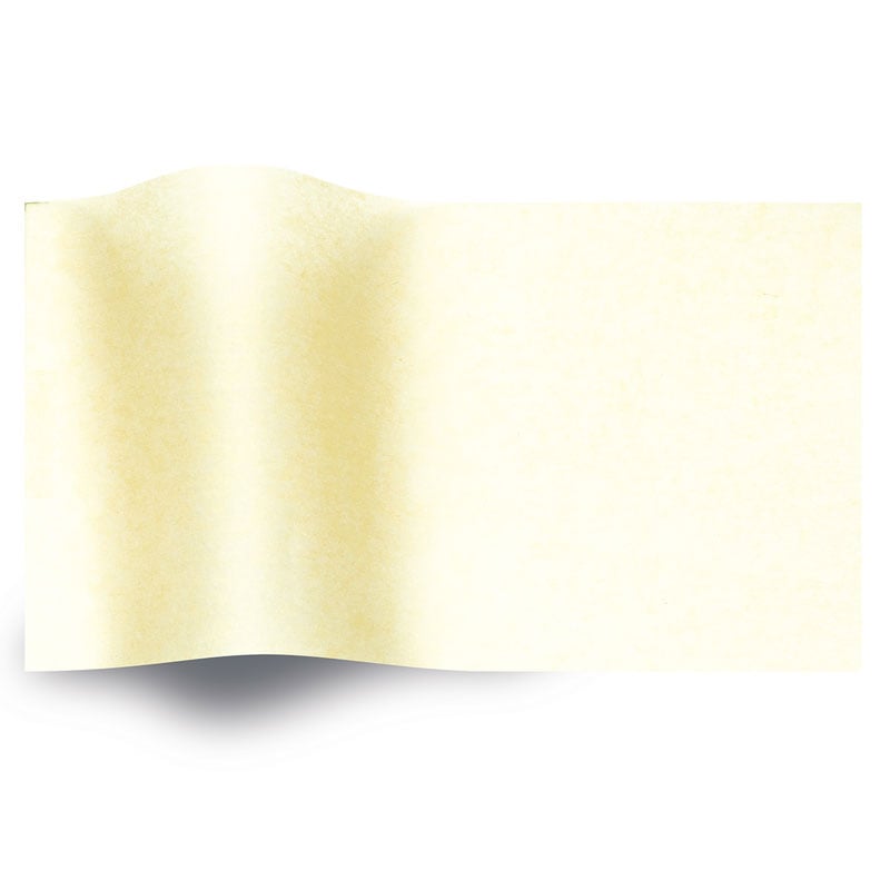 Silkepapir voksbehandlet khaki Beige