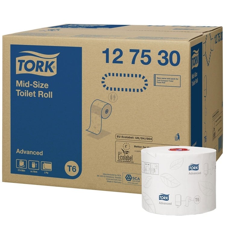 Tork Advanced toiletpapir kompakt auto shift t6 - 2