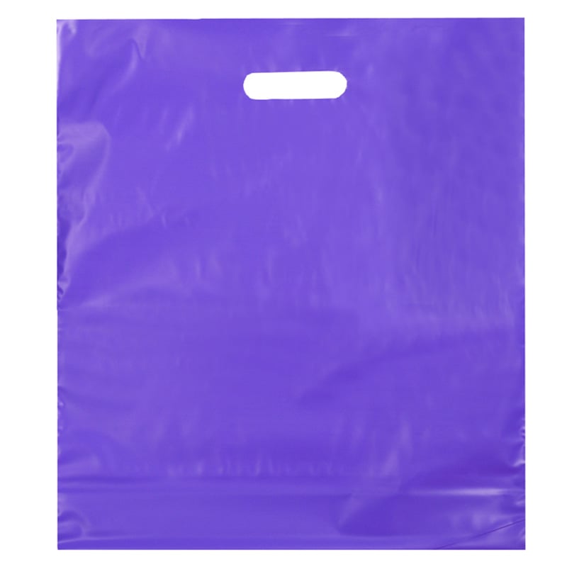 Plastikpose lilla - 1