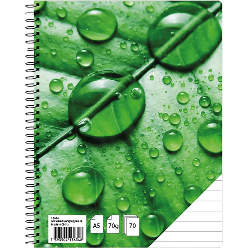 Kollegieblok Green Leaf - 4