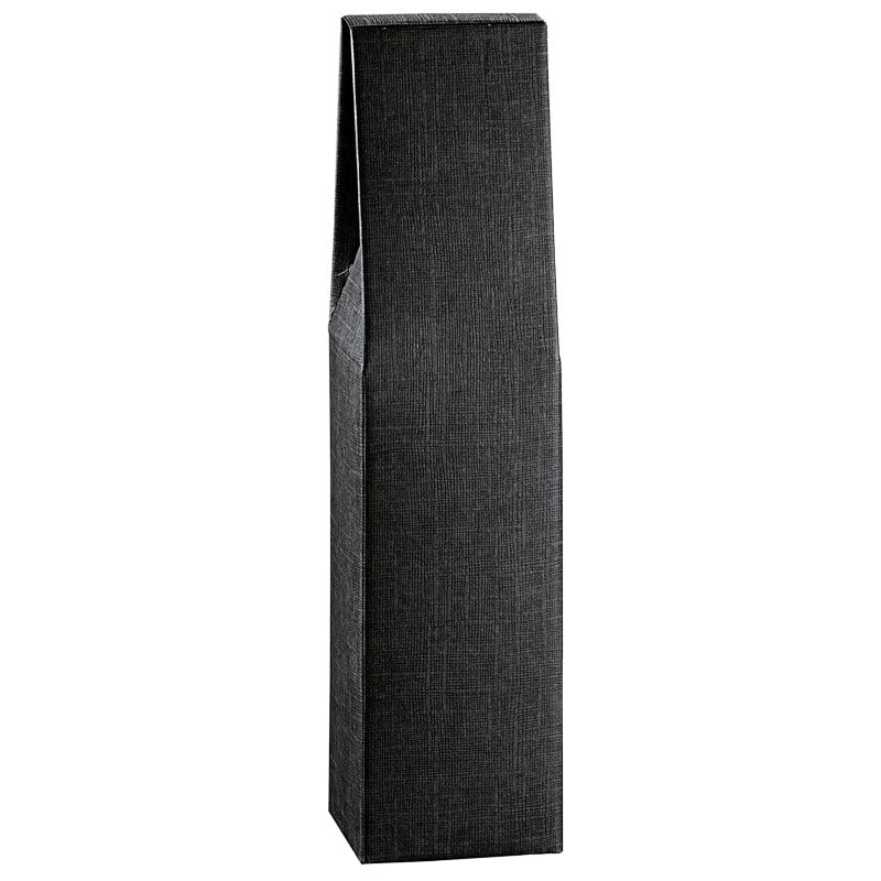 Flaske æske liniepræget sort fra 1 til 3 flasker - 2