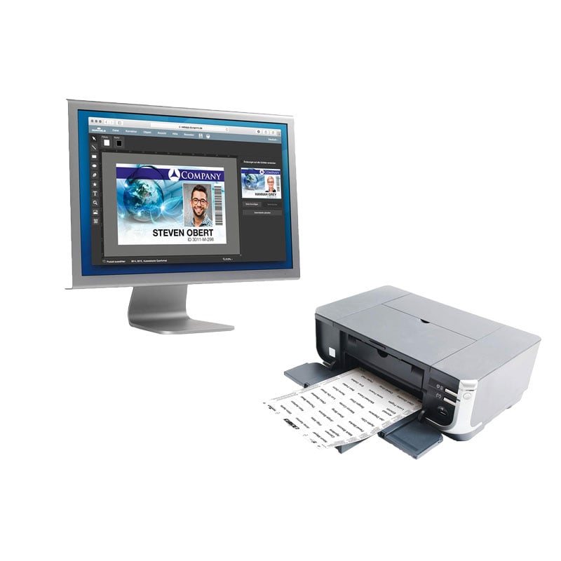 Etiketter Badgemaker - 2