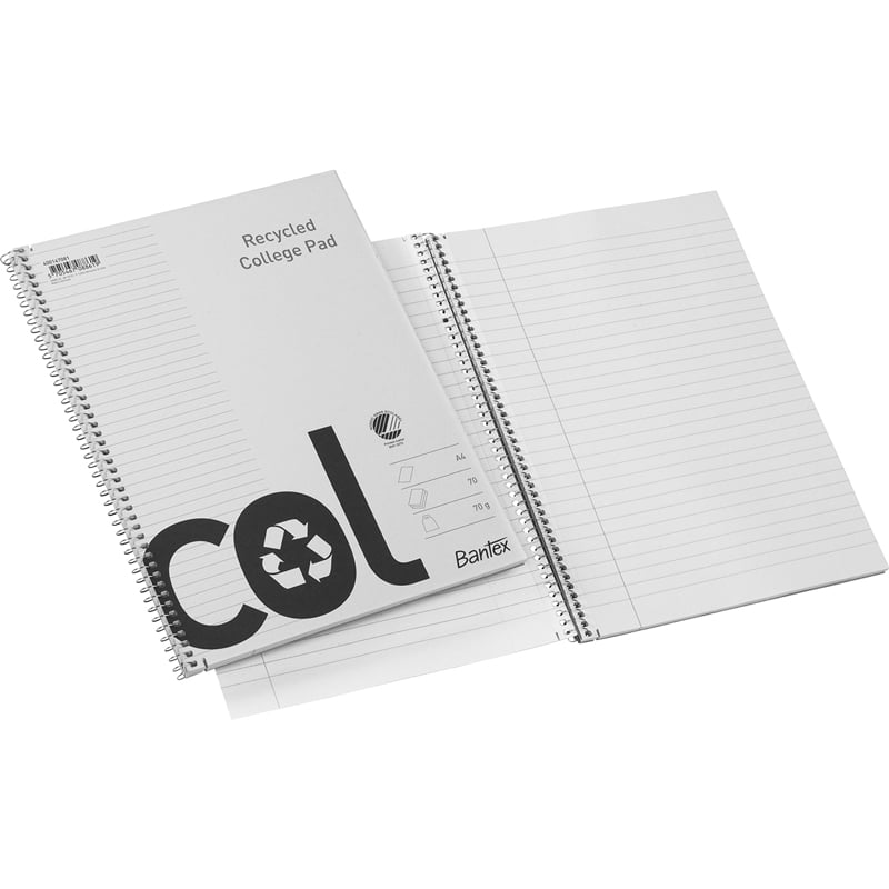 Kollegieblok Col genbrugspapir - 1