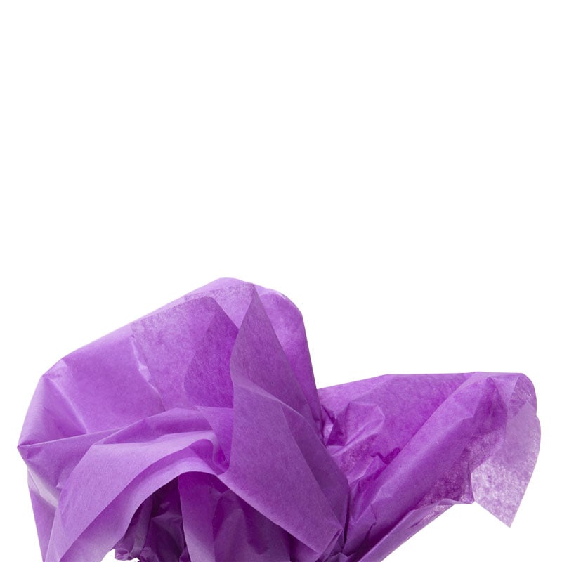 Farvet Silkepapir lilla - 1
