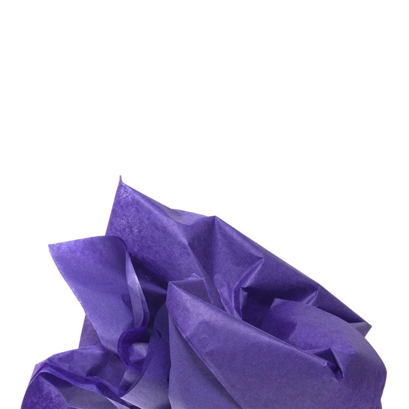 Farvet Silkepapir violet - 1