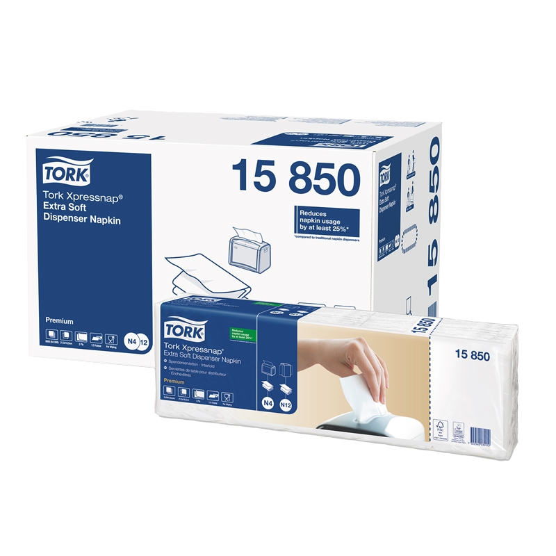 Tork Xpressnap Extra Blød dispenserserviet N4 - 1