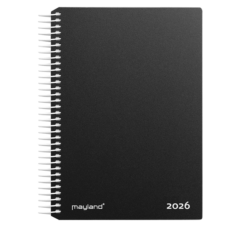 Mayland Spiralkalender 1-dag sort 2026 - 1