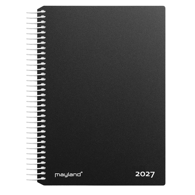 Mayland Spiralkalender 1-dag sort 2027 - 1