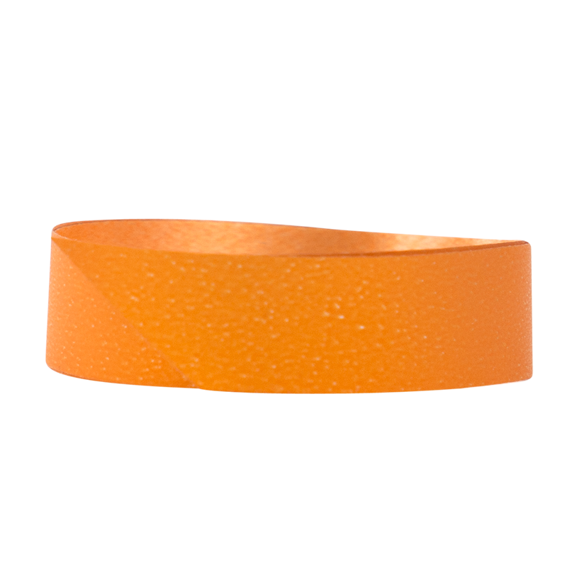 Polybånd mat metallic lys orange - 1