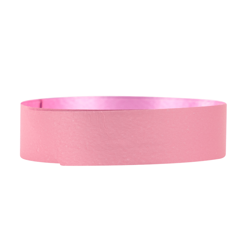 Polyband matt metallic rosa