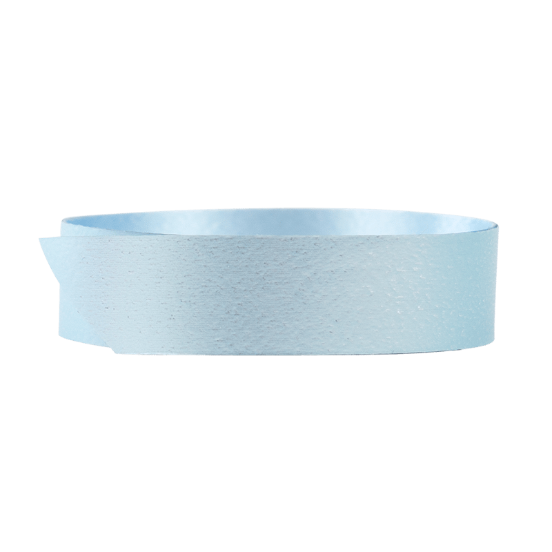 Polyband matt metallic lyseblå