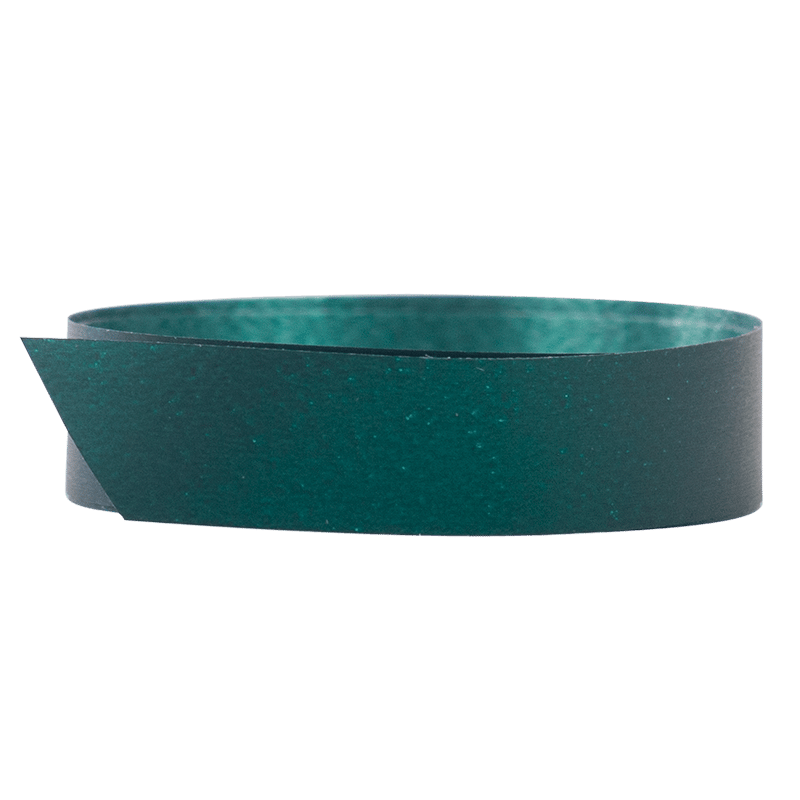 Polyband matt metallic mørkgrøn