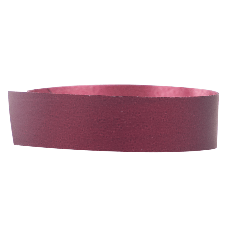 Polyband matt metallic vinrød
