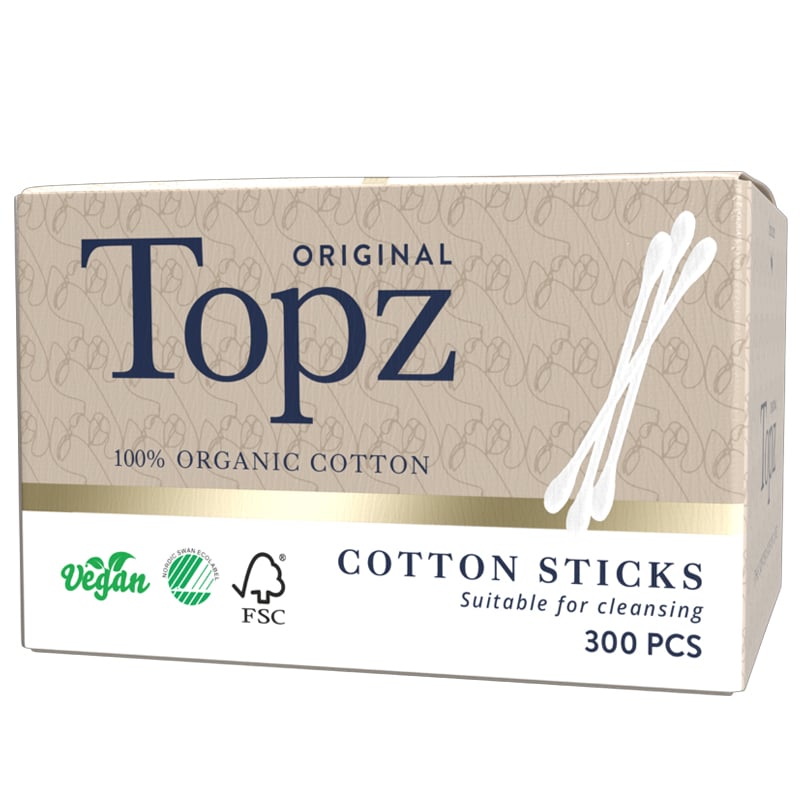 Topz Premium vatpinde 300 stk. - 1