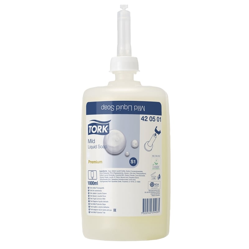 Tork mild flydende sæbe S1 - 1