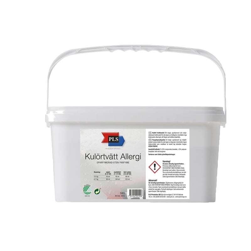 Allergi vaskemiddel PLS - 2