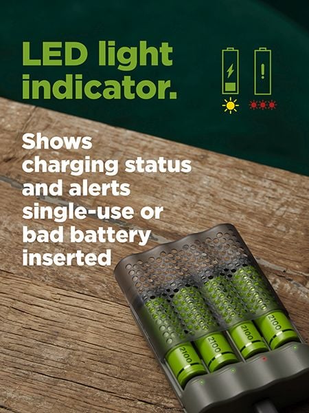 Batterilader GP ReCyko Speed - 4