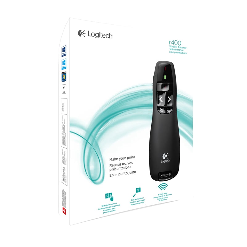 Logitech Trådløs Presentator R400 - 3