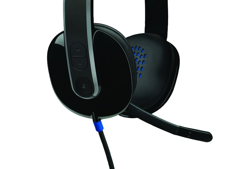 Logitech H540 Høretelefoner - USB - 3
