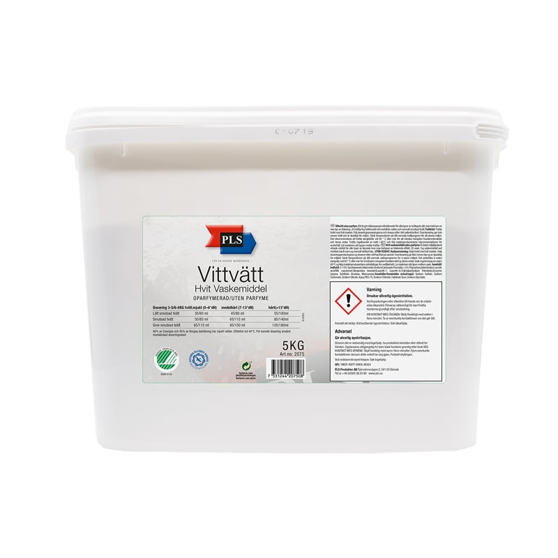 PLS Hvid vask - 1