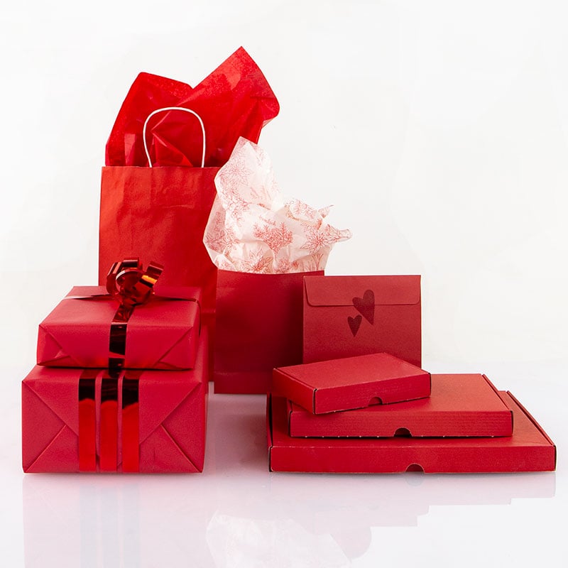 Gavepapir Moulin Rød - 4