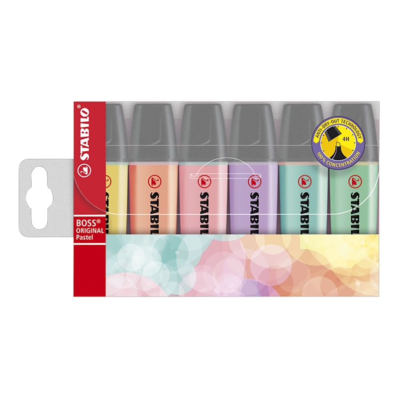 Overstregningstusch Stabilo Boss Pastel - 1