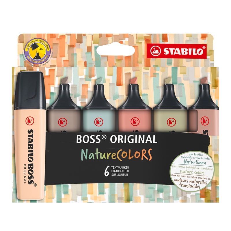 Stabilo Boss overstregningstusch Natur - 3