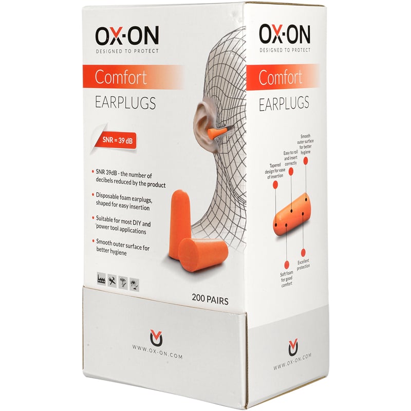 Engangs Ox-On Comfort ørepropper - 2