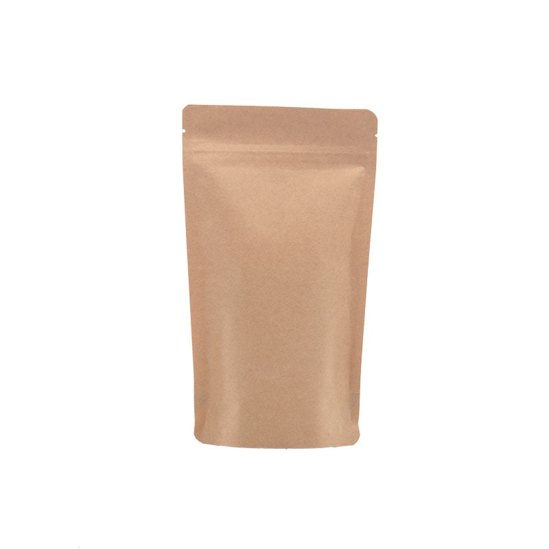 Genlukkelig Zip-pose natur kraft/PET/PP - 4