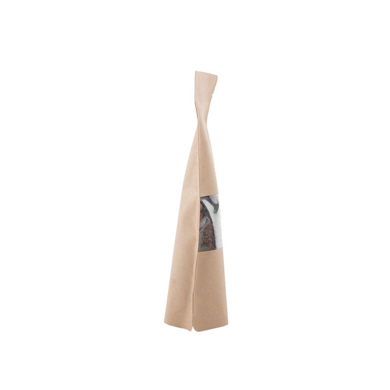 Genlukkelig Zip-pose natur med vindue kraft/PET/CPP - 2