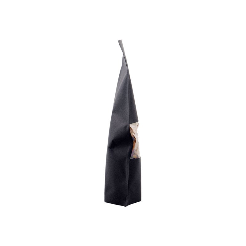 Genlukkelig Zip-pose sort med vindue kraft/PET/CPP - 3