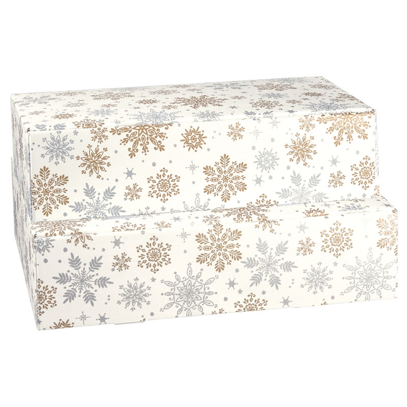 Gaveæske til flasker Crystal liggende til 3 flasker - 2