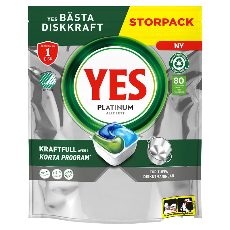 Yes Platinum opvasketabs - 1