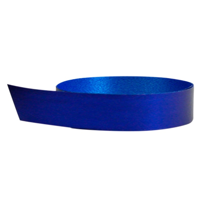 Polybånd mat metallic havsblå - 1